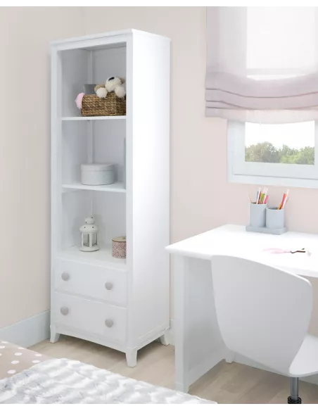 Estante infanto juvenil com gavetas - Entrega gratuita