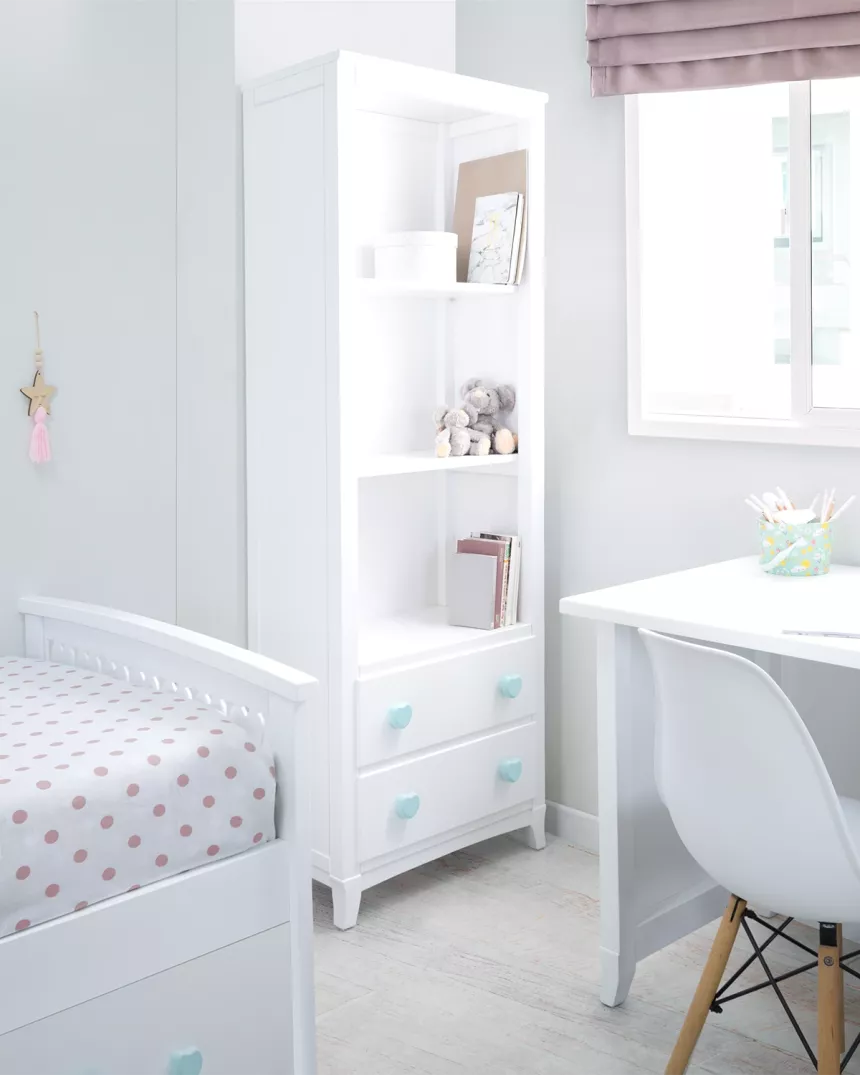 Estante infanto juvenil com gavetas - Entrega gratuita