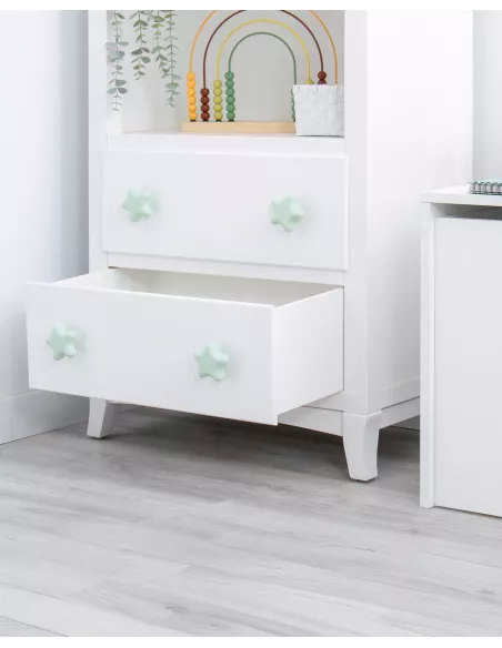 Estante infanto juvenil com gavetas - Entrega gratuita