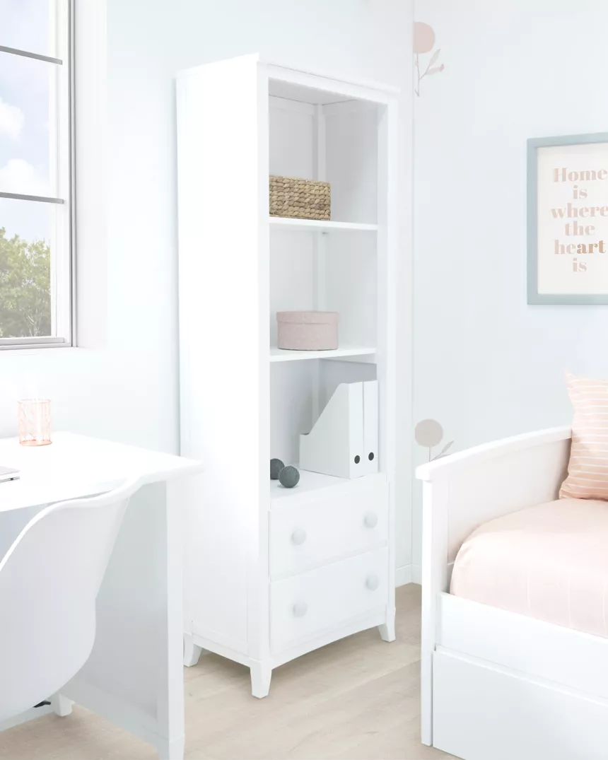 Estante infanto juvenil com gavetas - Entrega gratuita