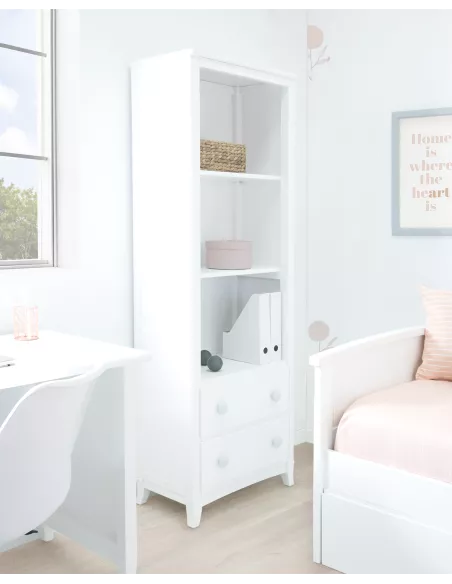 Estante infanto juvenil com gavetas - Entrega gratuita