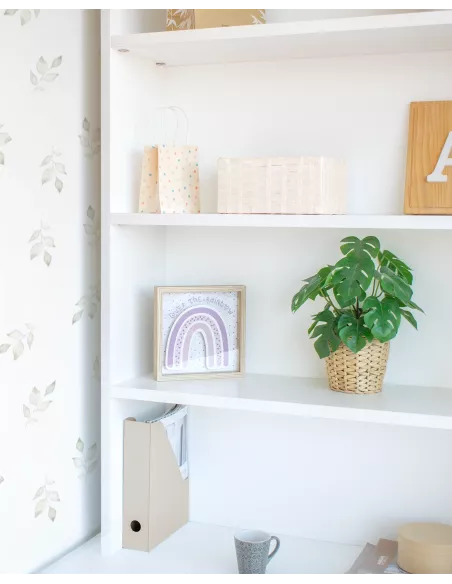 Livraria biblioteca dupla juvenil Lineal - Envio gratuito