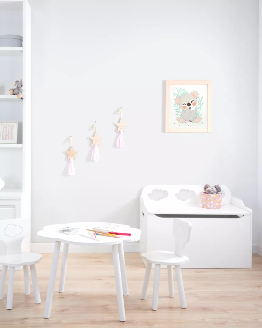 Baú infantil Nuvens - Entrega gratuita