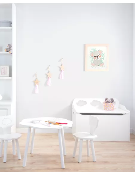 Baú infantil Nuvens - Entrega gratuita