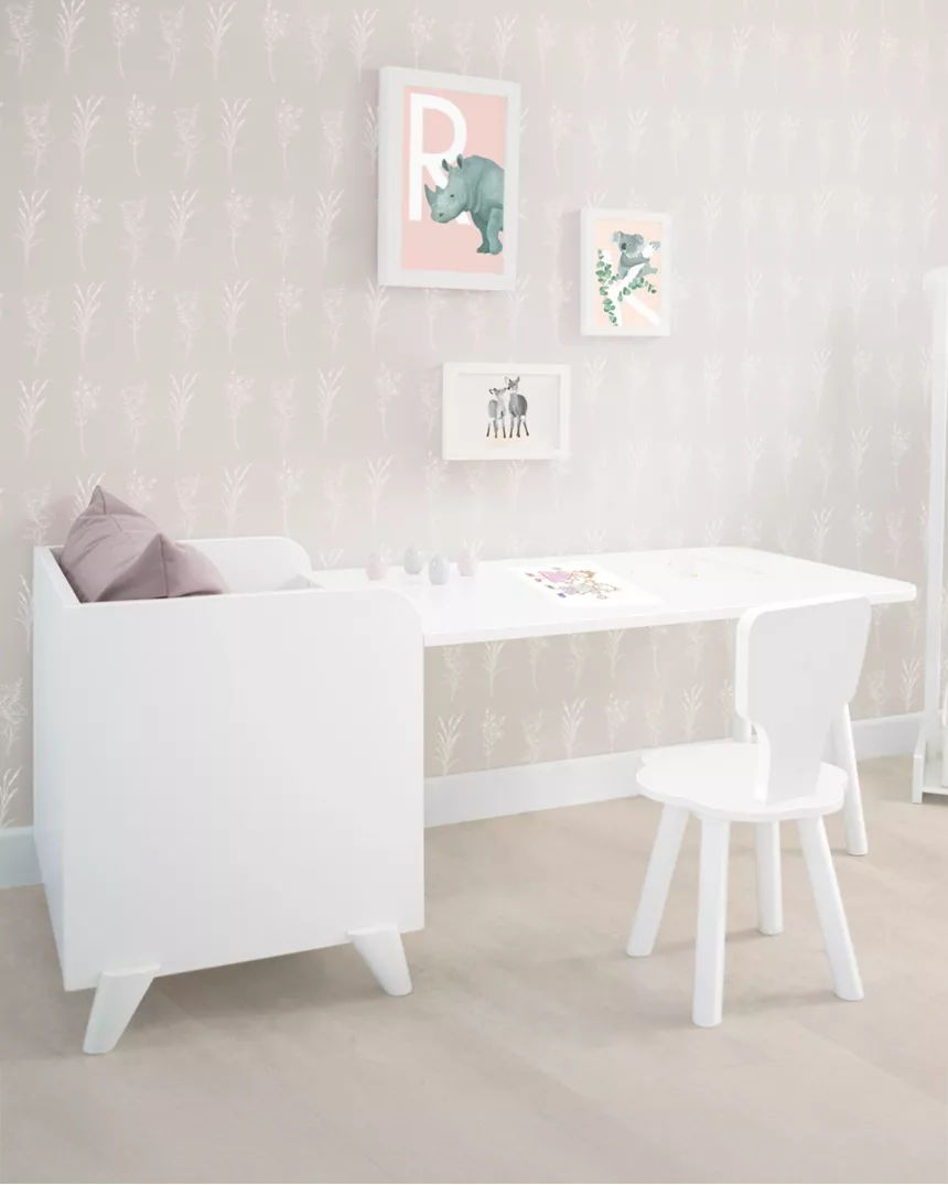 Secretária com porta jogos montessori - Entrega gratuita 2