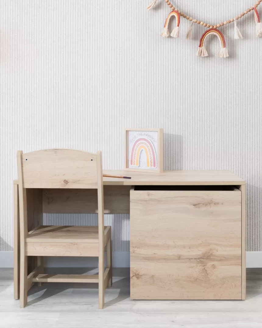 Mesa Montessori com arrumação - Básica