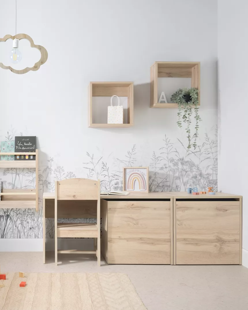 Mesa Dupla Montessori com Arrumação - Básica