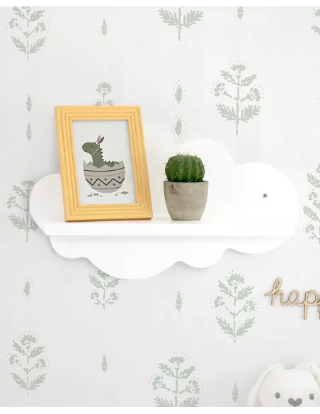 Estante nuvem branca