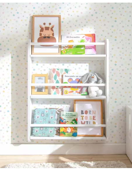 Biblioteca de parede Montessori