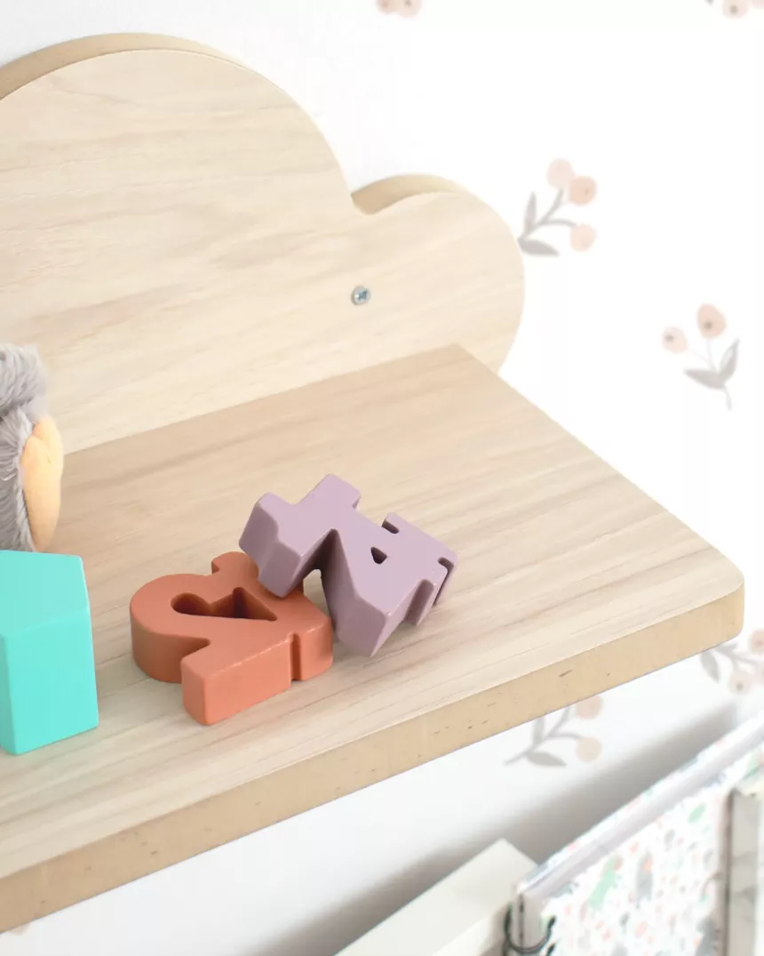 Estante nuvem branca