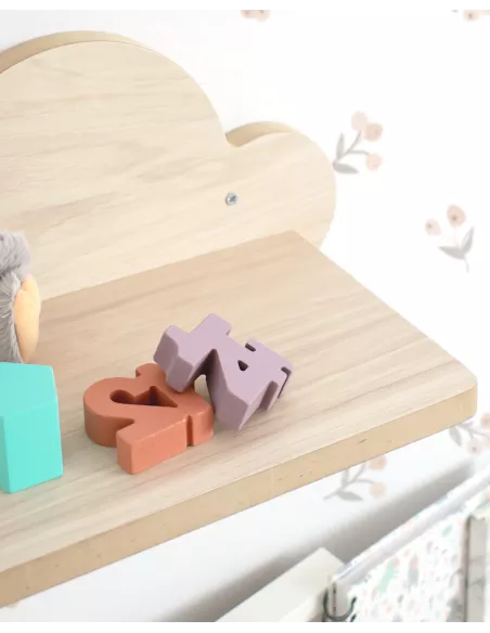 Estante nuvem branca