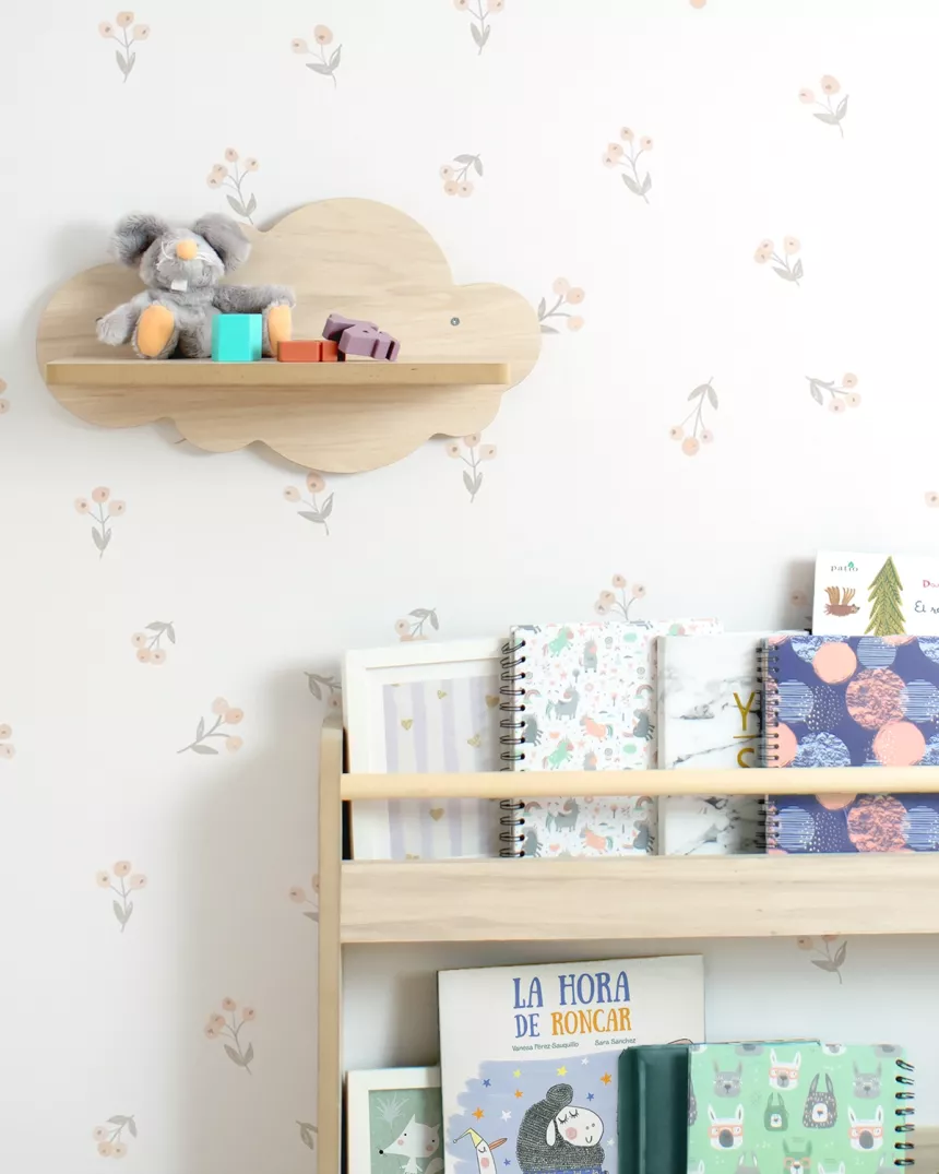 Estante nuvem branca