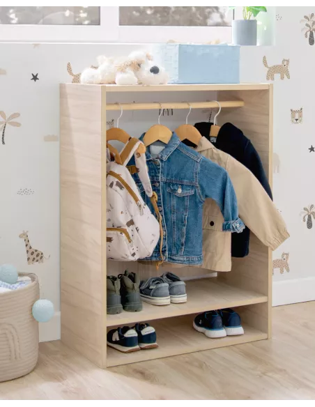 Armário de madeira para crianças Montessori