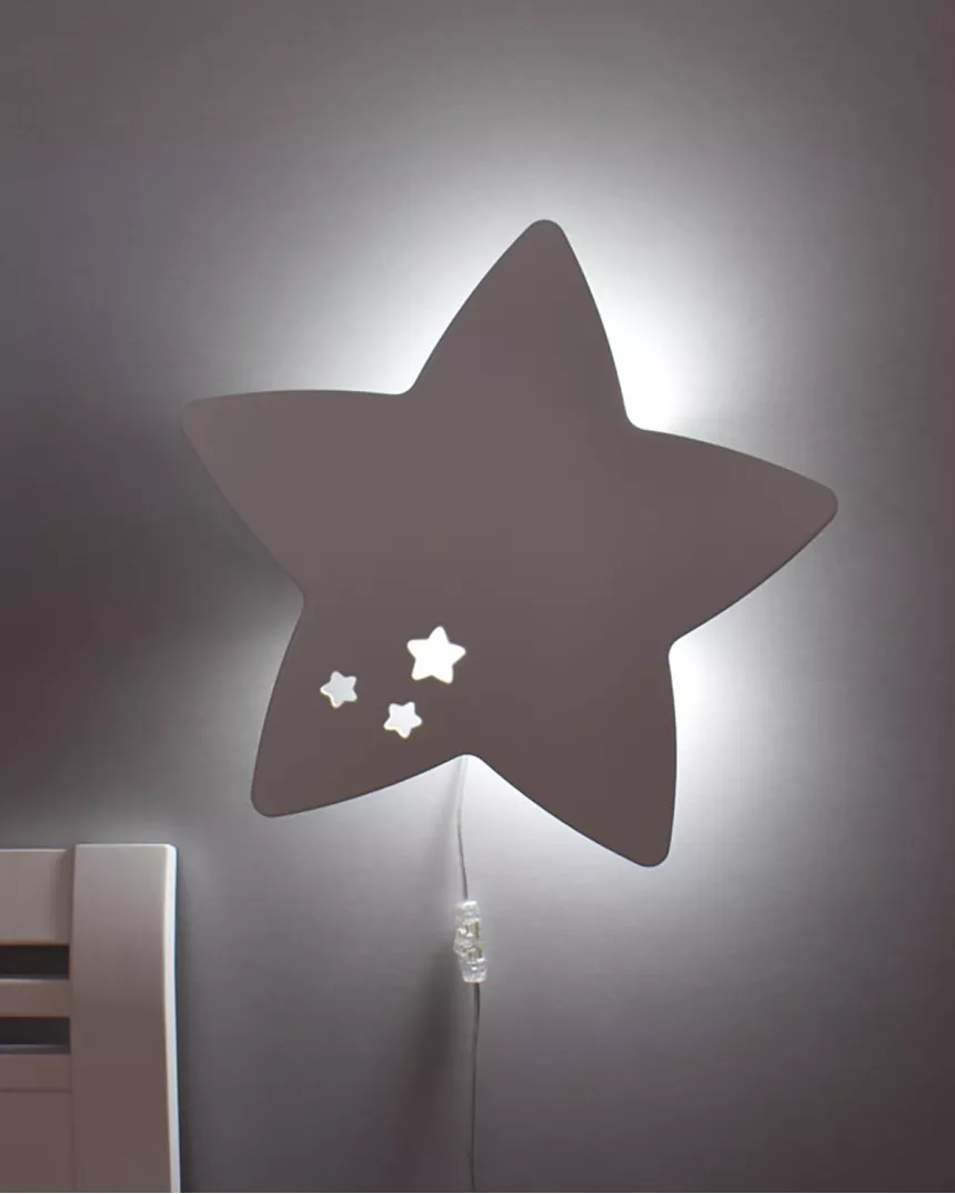 candeeiro de parede estrela 2