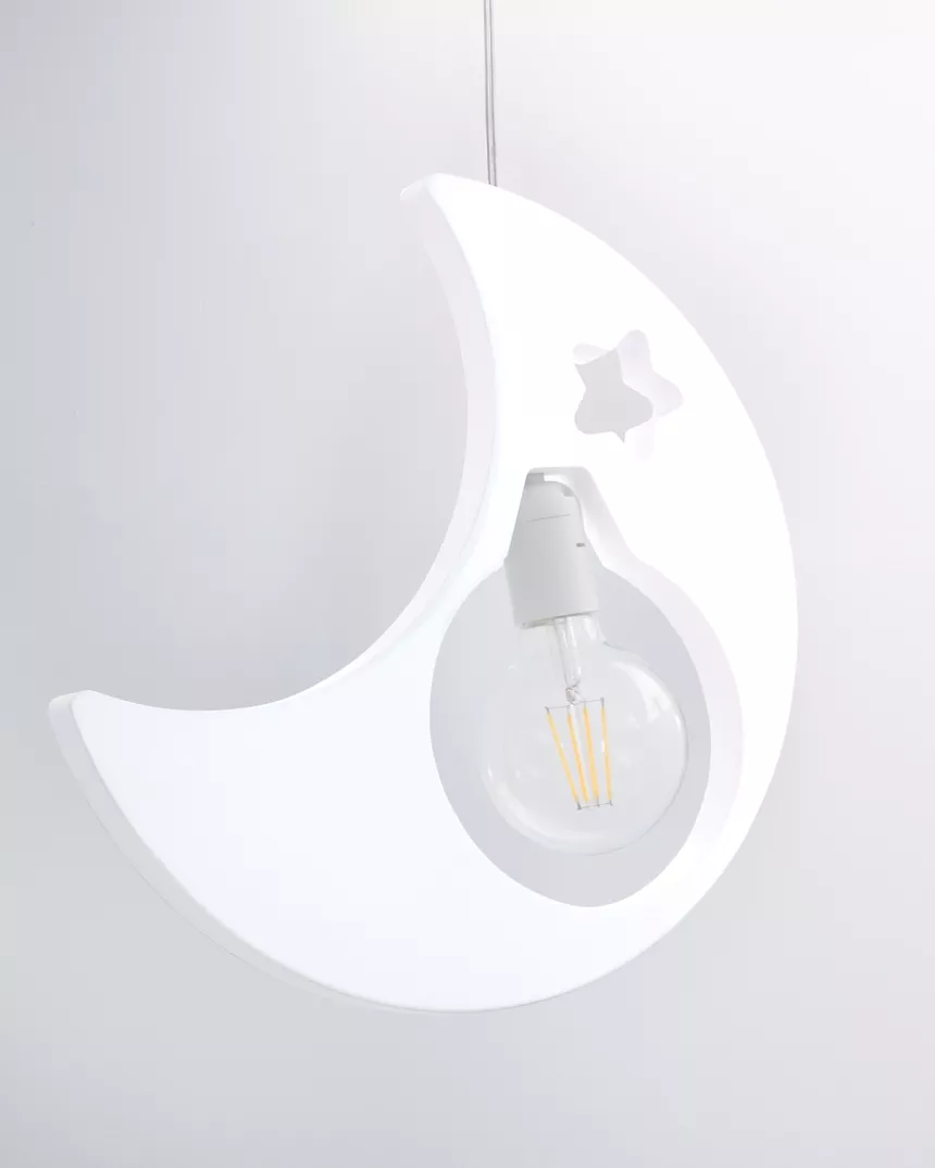 Candeeiro pendente infantil Moon