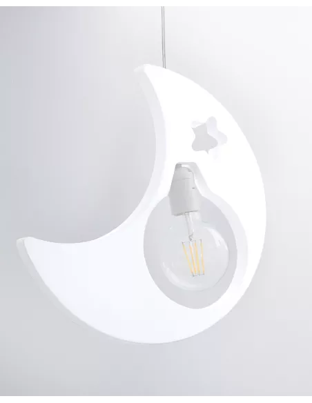 Candeeiro pendente infantil Moon