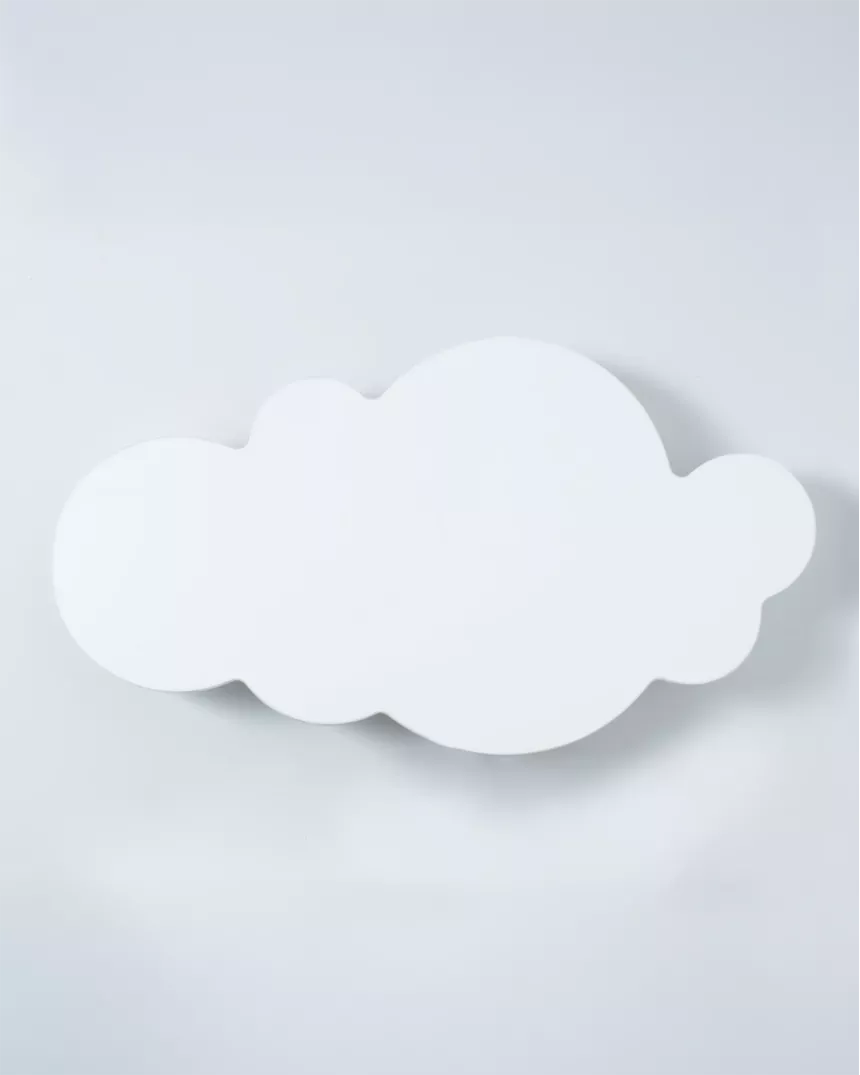 Candeeiro de parede LED infantil Nuvem Branca
