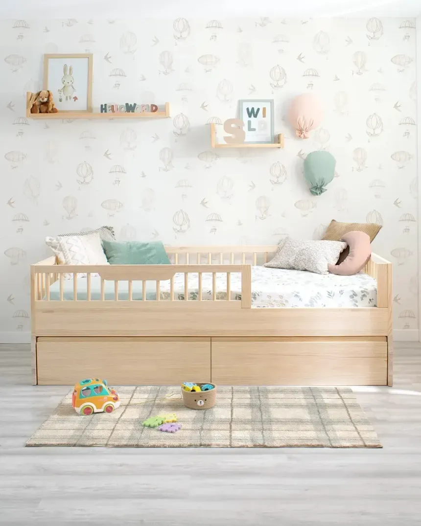 Kit evolutivo Natural - Para a cama Montessori Sofia