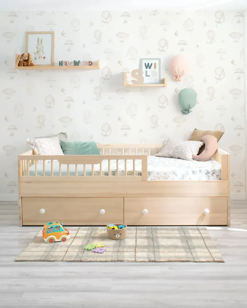 Kit evolutivo Natural - Para a cama Montessori Sofia