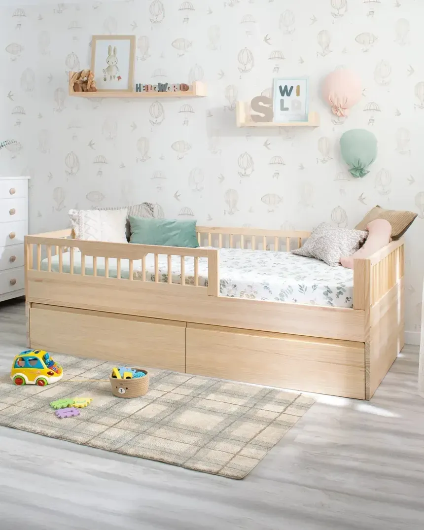 Kit evolutivo Natural - Para a cama Montessori Sofia