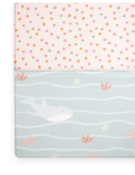 Tapete infantil para crianças reversível