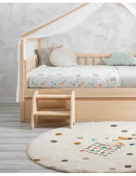 Escada infantil de madeira