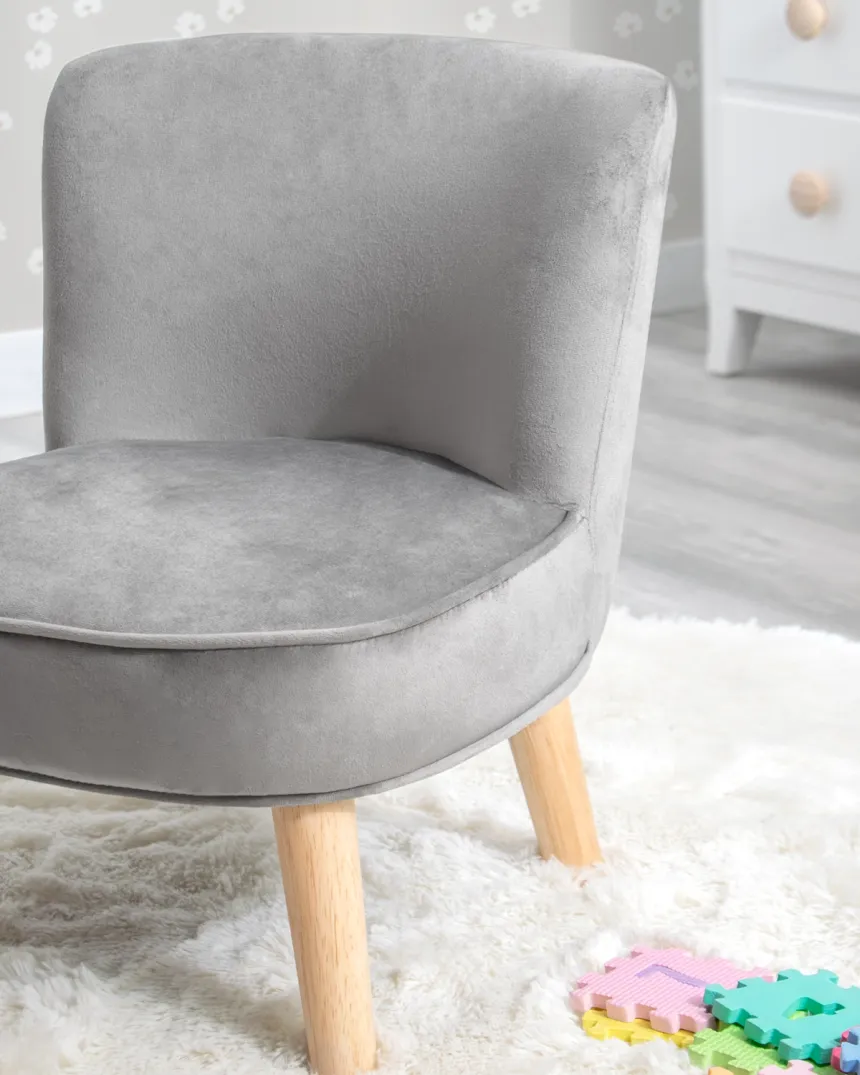 Poltrona infantil para crianças – Gris