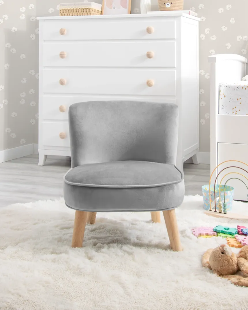 Poltrona infantil para crianças – Gris 2