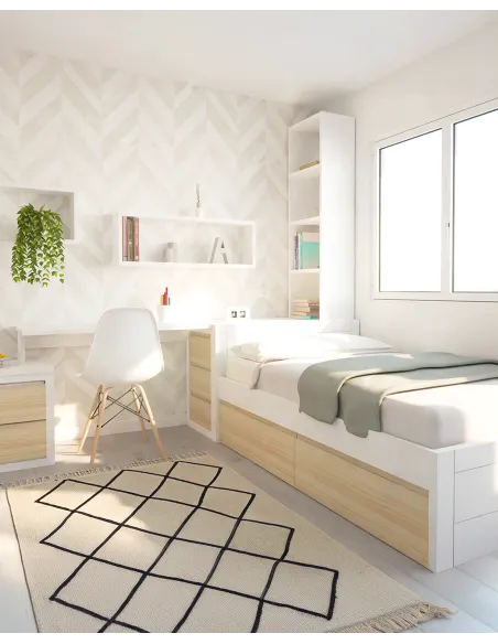 Desenho quarto infanto juvenil em 3D