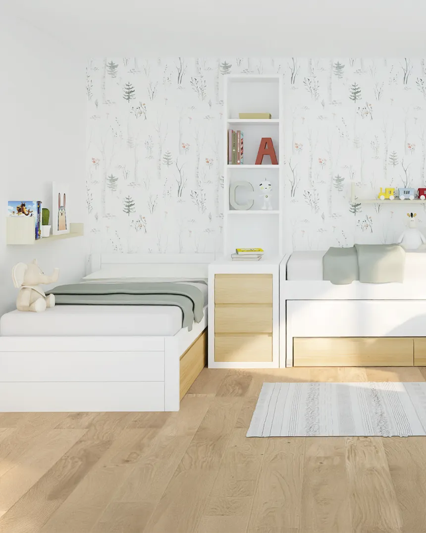 Desenho quarto infanto juvenil em 3D