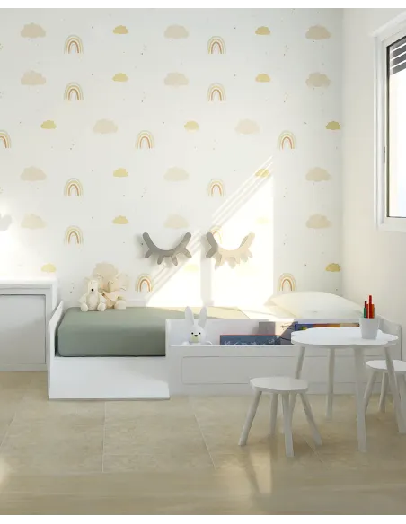 Desenho quarto infanto juvenil em 3D