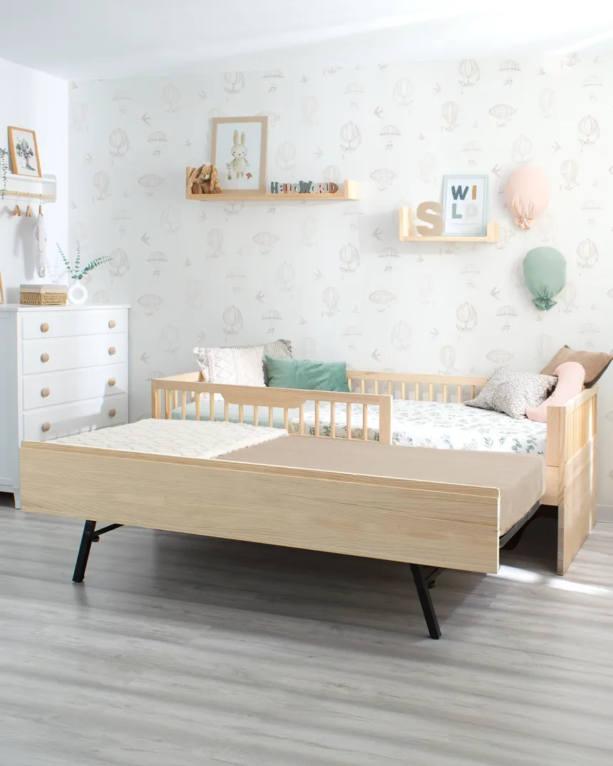 Pack cama Montessori Sofía + kit evolutivo Natural 2