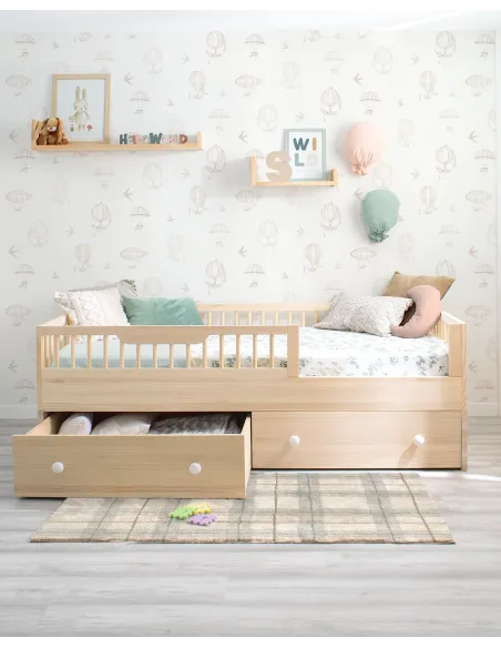Kit evolutivo Natural - Para a cama Montessori Sofia