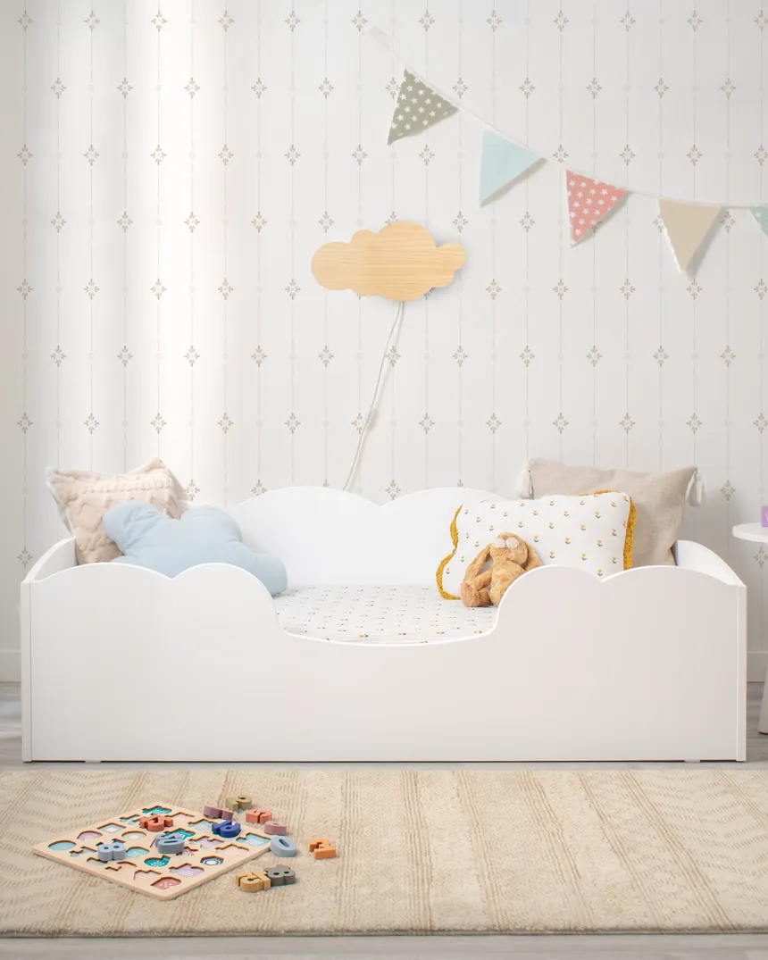 Candeeiro de parede LED infantil Nuvem Natural 2