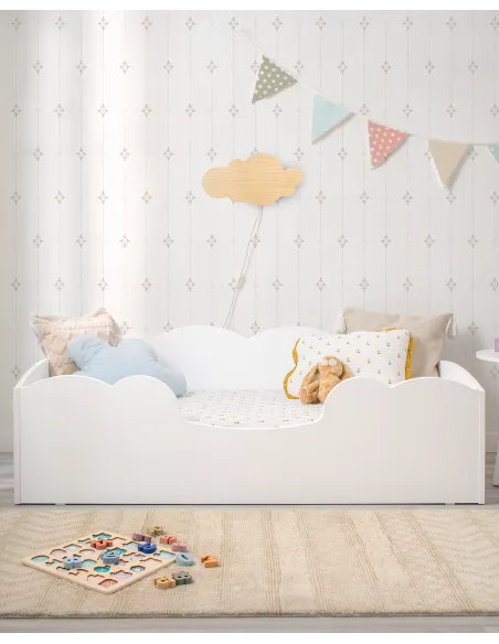 Candeeiro de parede LED infantil Nuvem Natural | Entrega gratuita