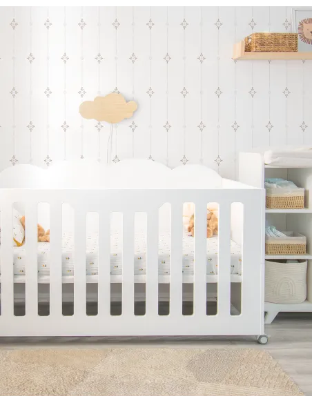 Candeeiro de parede LED infantil Nuvem Natural | Entrega gratuita