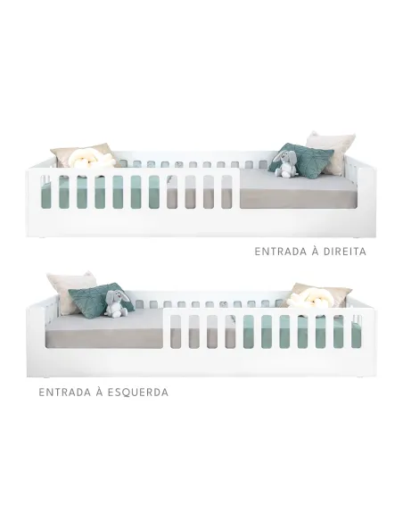 Cama Montessori Creta - Branca