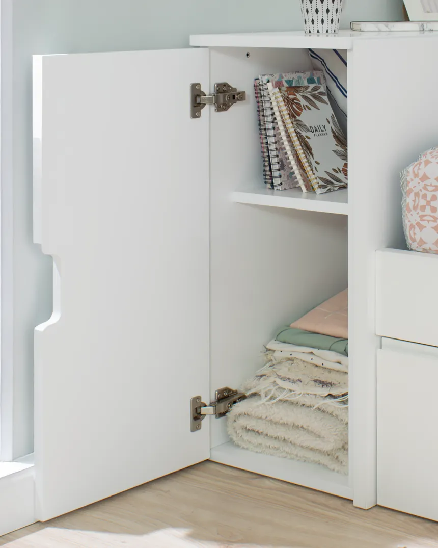 Baú feito à medida com porta | Entrega rápida e gratuita