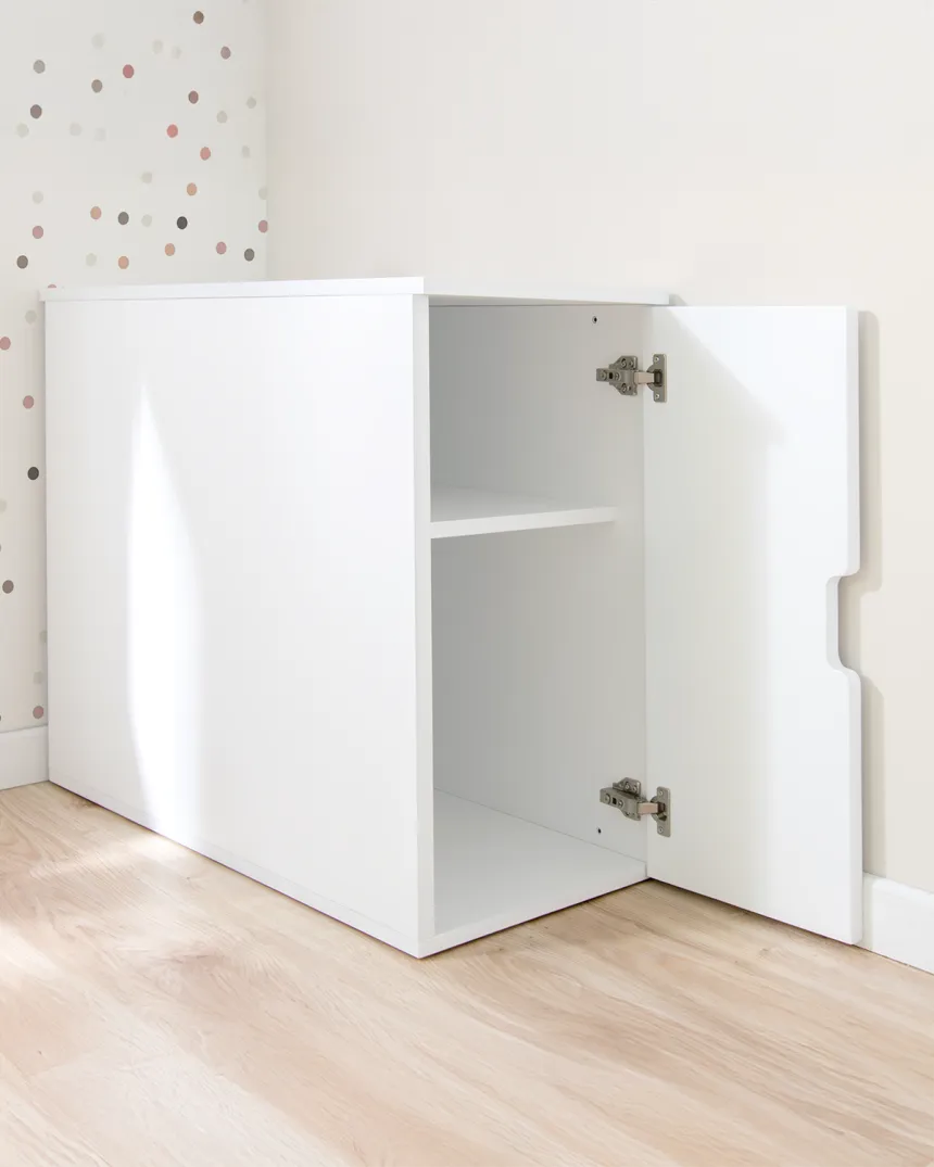 Baú feito à medida com porta | Entrega rápida e gratuita