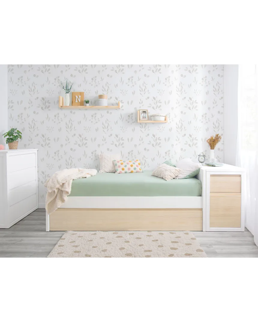 Quarto infantil nórdico linear | Móvies Bainba