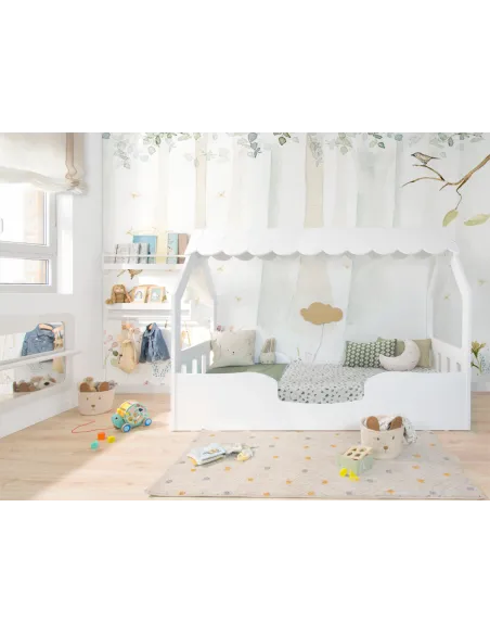 Quarto infantil Montessori casinha completo | Móveis Montessori