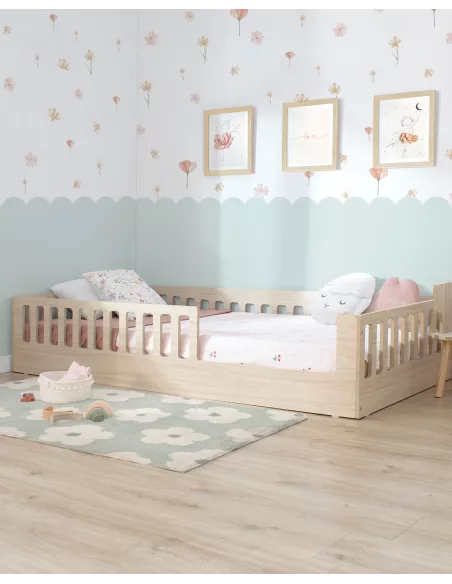 Quarto infantil montessori com cama Creta | Móveis Montessori