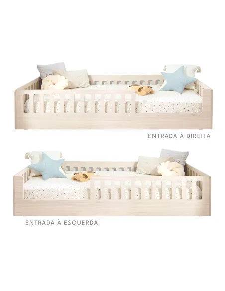 Quarto infantil montessori com cama Creta | Móveis Montessori