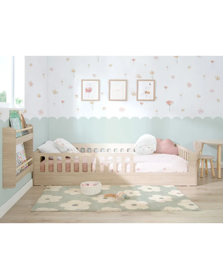 Quarto infantil montessori com cama Creta | Móveis Montessori