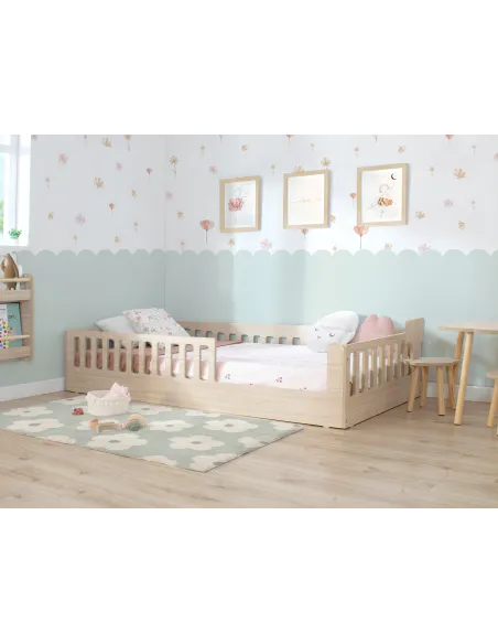 Quarto infantil montessori com cama Creta | Móveis Montessori