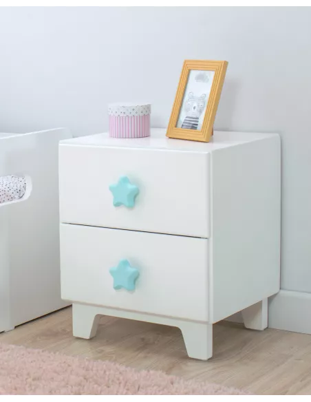 Quarto Montessori completo com cama Creta branca | Quarto Montessori