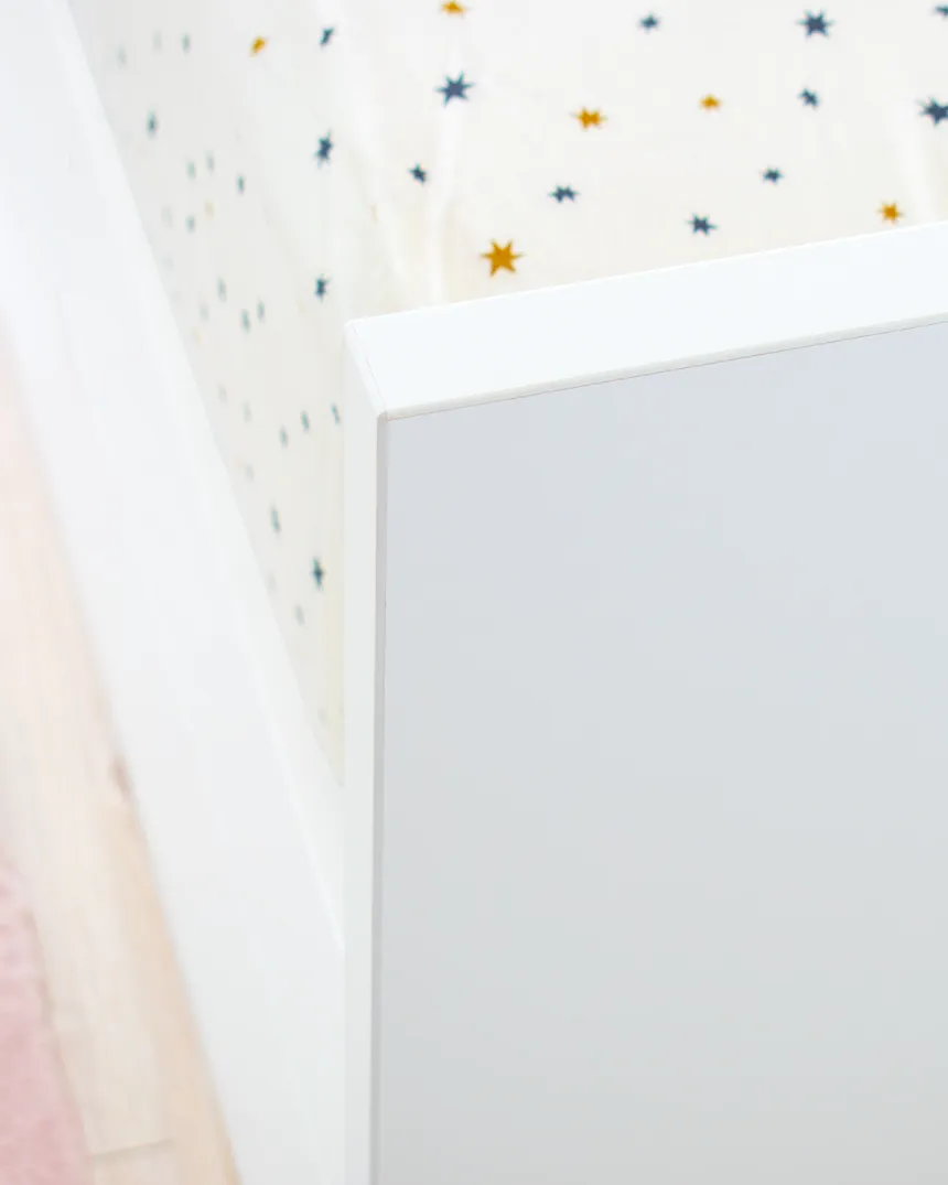 Cama dupla laminada branca 90 x 190cm | Entrega gratuita