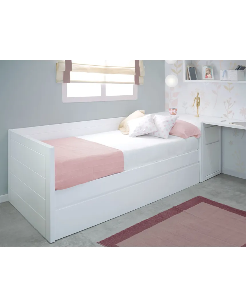 Quarto juvenil Lineal com secretária | Movéis juvenis