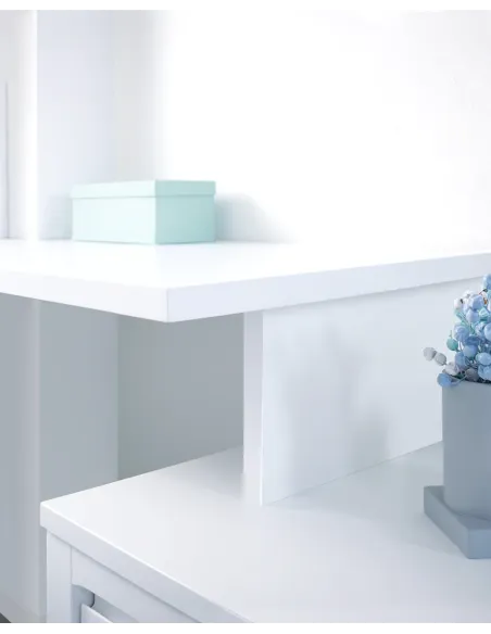 Quarto juvenil Lineal com secretária | Movéis juvenis