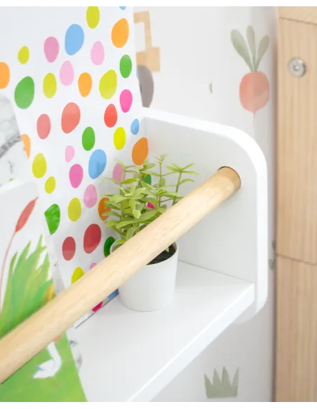 Estante de parede nordica | Organização Montessori